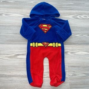 Superman Baby Boys Fleece Bunting 0–3 Months